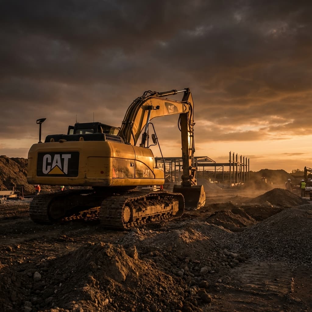 Heavy Machinery Background