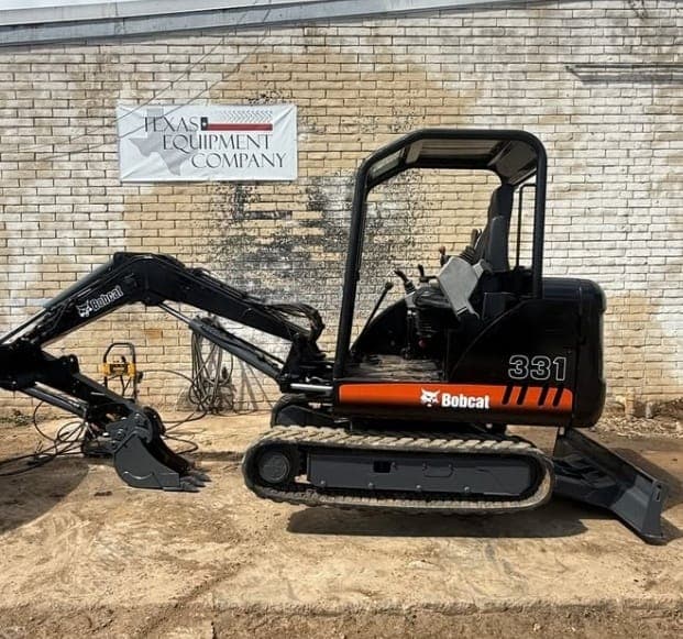 2009 Bobcat 331 MINI Excavator for Sale | 4000 Hrs | Dealer Inspected | San Antonio, TX - Photo 1