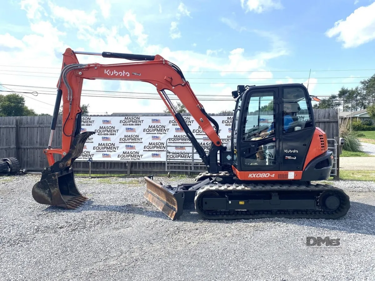 2020 Kubota KX080-4 Excavators for sale in Johnson City, TN - listing photo 2 of 10