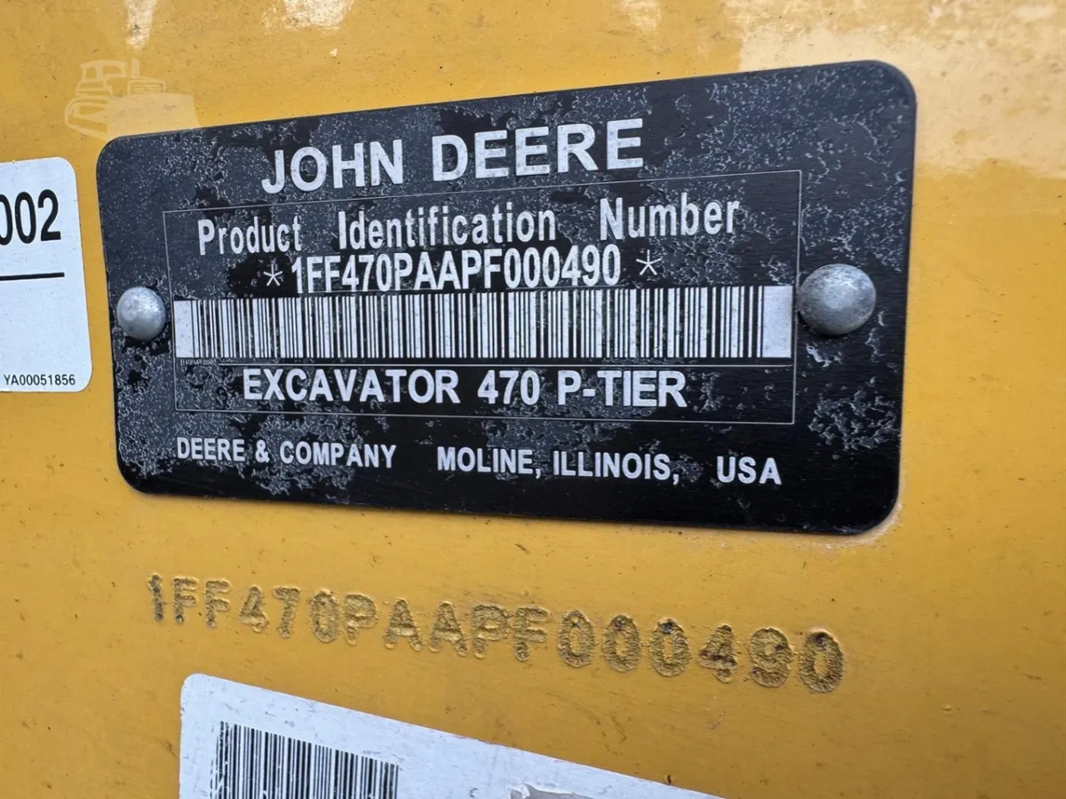 2024 John Deere 470 P-Tier Excavators for sale in Jackson, TN - listing photo 9 of 10