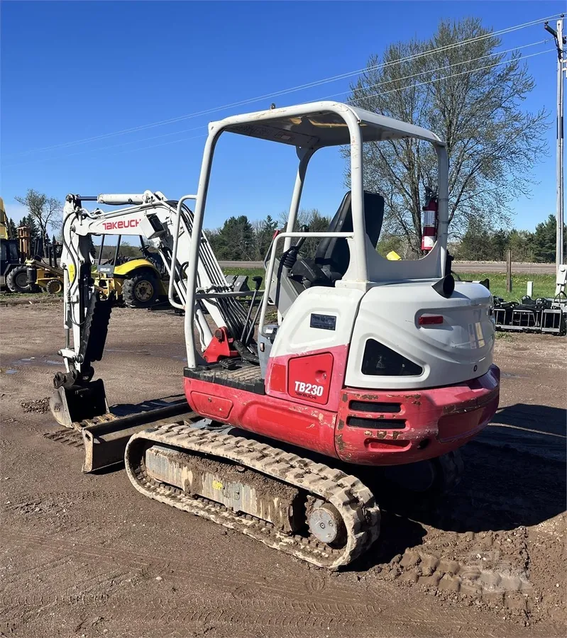 2018 Takeuchi TB230 Excavators for sale in Holcombe, WI - listing photo 3 of 10