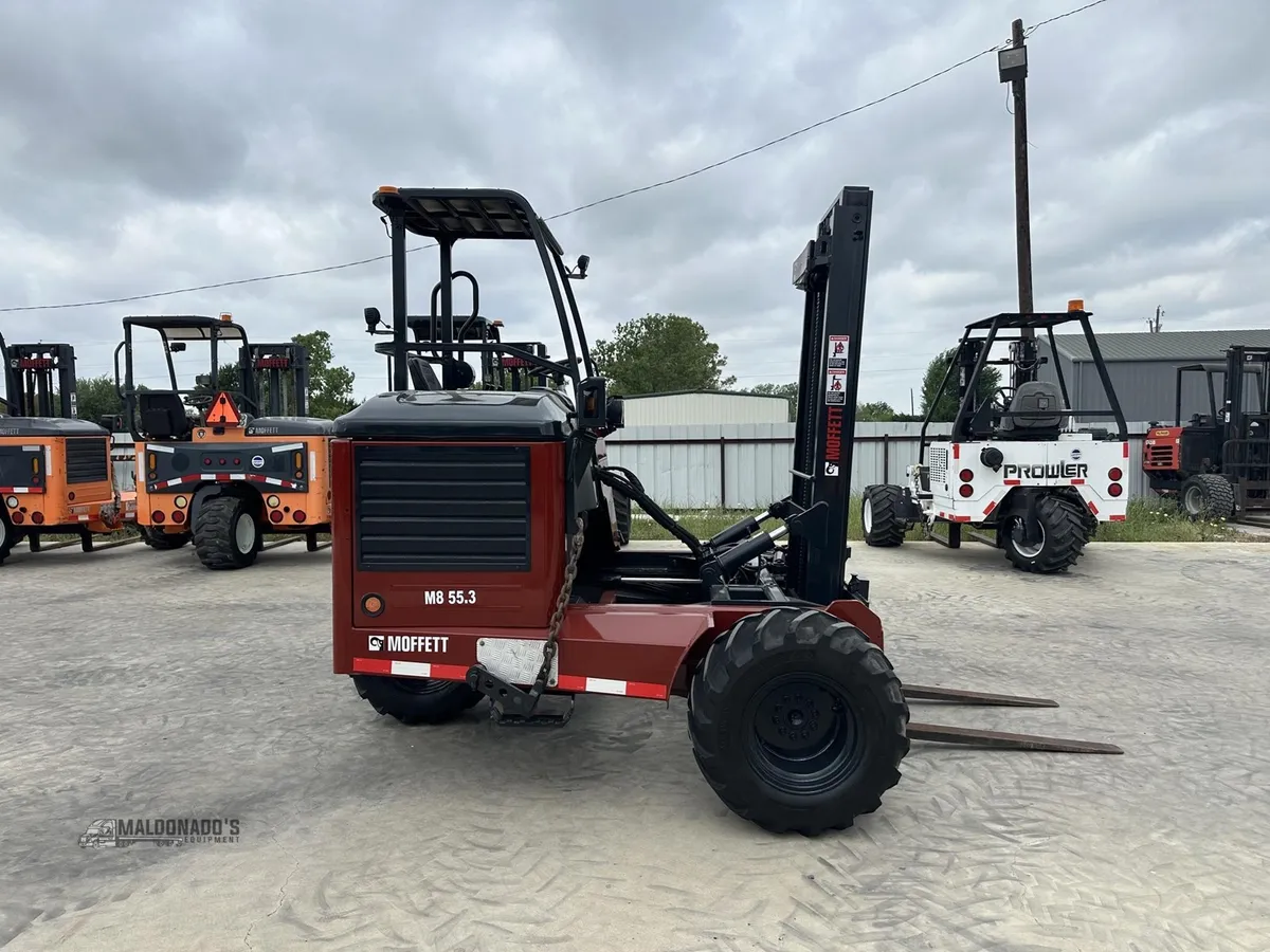 2016 Moffett M8 55.3 Rough Terrain Forklift for sale in Ferris, TX - listing photo 6 of 10