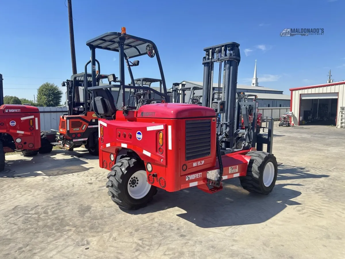 2014 Moffett M8 55.3P Rough Terrain Forklift for sale in Ferris, TX - listing photo 5 of 10