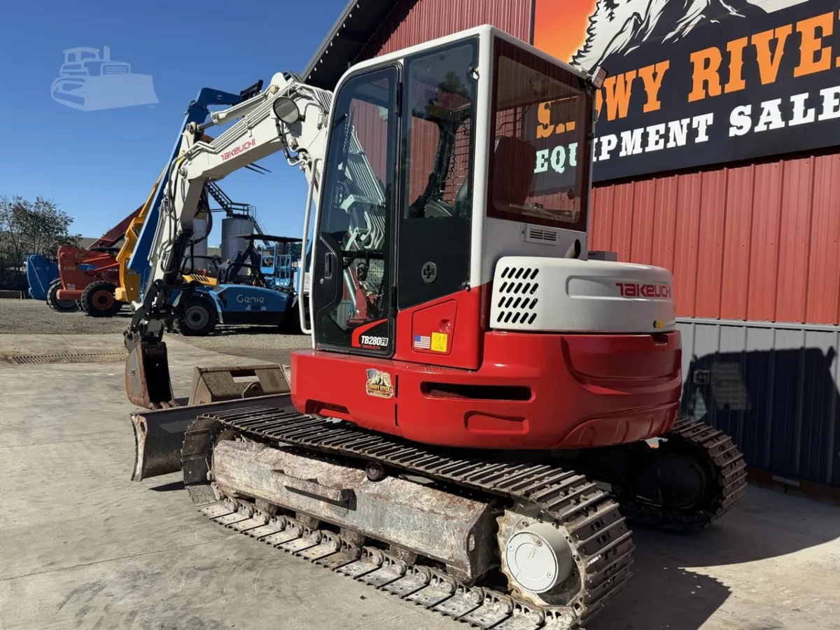 2017 Takeuchi TB280FR Excavators for sale in Cle Elum, WA - listing photo 8 of 12
