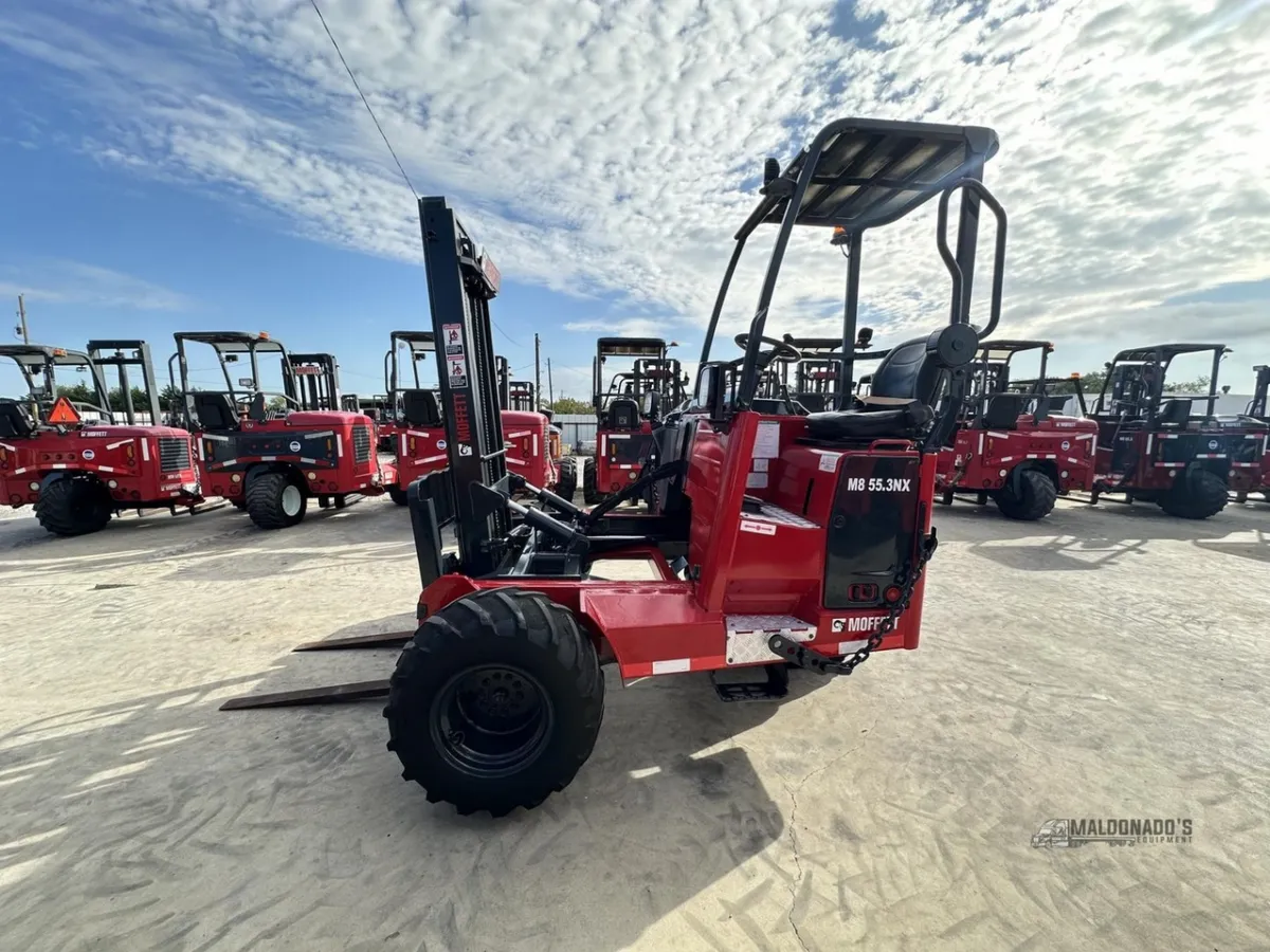 2019 Moffett M8 55.3 NX Rough Terrain Forklift for sale in Ferris, TX - listing photo 3 of 10