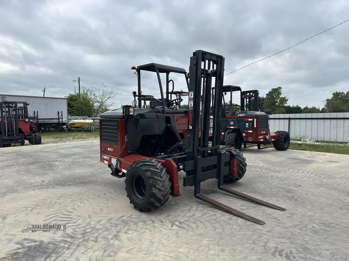 2016 Moffett M8 55.3 Rough Terrain Forklift for sale in Ferris, TX - listing photo 7 of 10