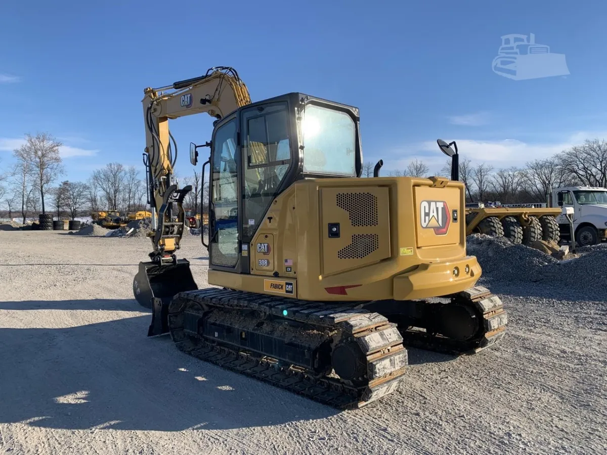 2025 Caterpillar 308 CR Excavators for sale in Ewing, IL - listing photo 8 of 8