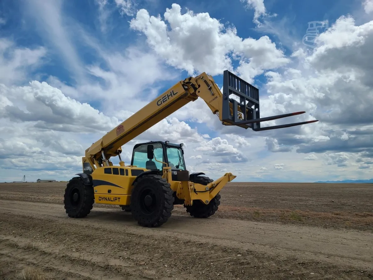 2018 Gehl DL12-55 Telehandler Telescopic Forklift for sale in Loma, MT - listing photo 2 of 10