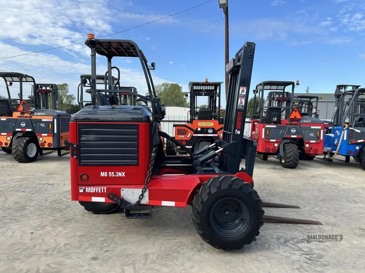 2019 Moffett M8 55.3 NX Rough Terrain Forklift for sale in Ferris, TX - listing photo 2 of 10