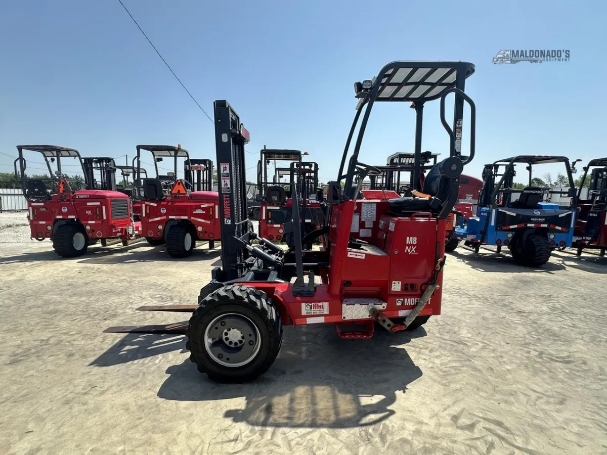 2016 Moffett M8 55.4 Rough Terrain Forklift for sale in Ferris, TX - listing photo 6 of 10