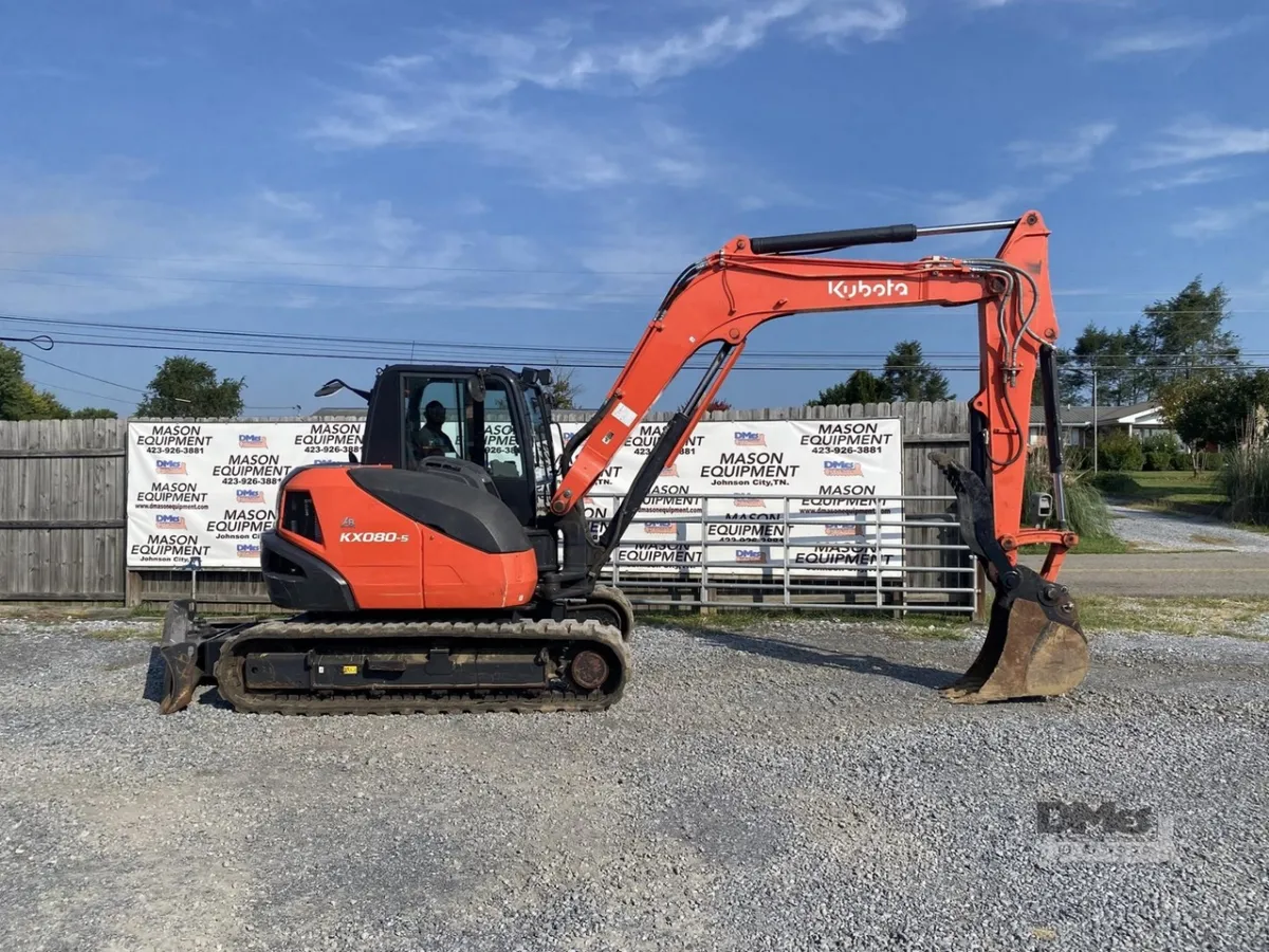2024 Kubota KX080-5 Excavators for sale in Johnson City, TN - listing photo 2 of 10