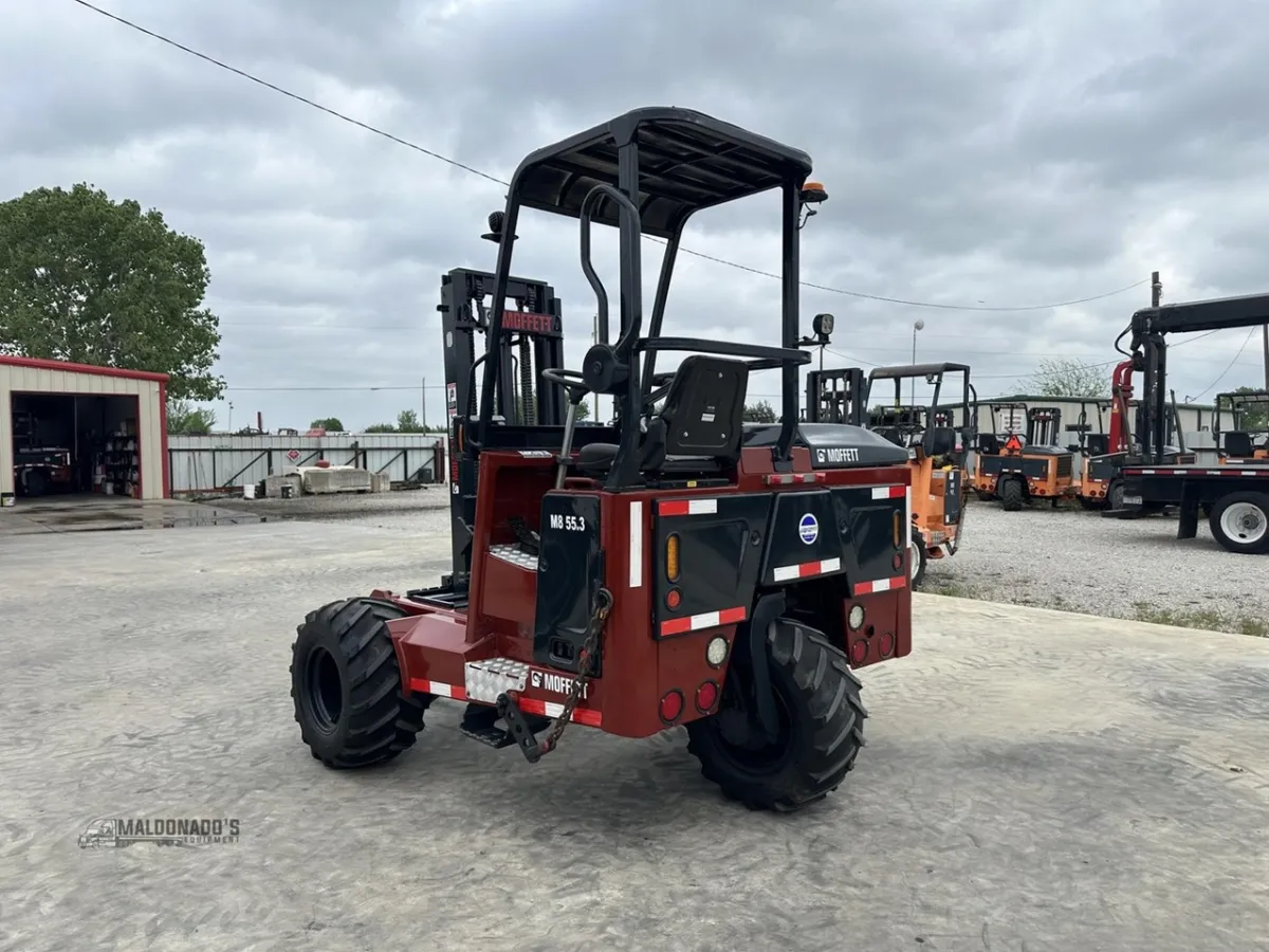 2016 Moffett M8 55.3 Rough Terrain Forklift for sale in Ferris, TX - listing photo 3 of 10