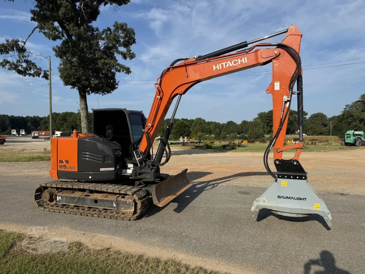 2023 Hitachi ZX85USB-5N Excavators for sale in Eatonton, GA - listing photo 2 of 9