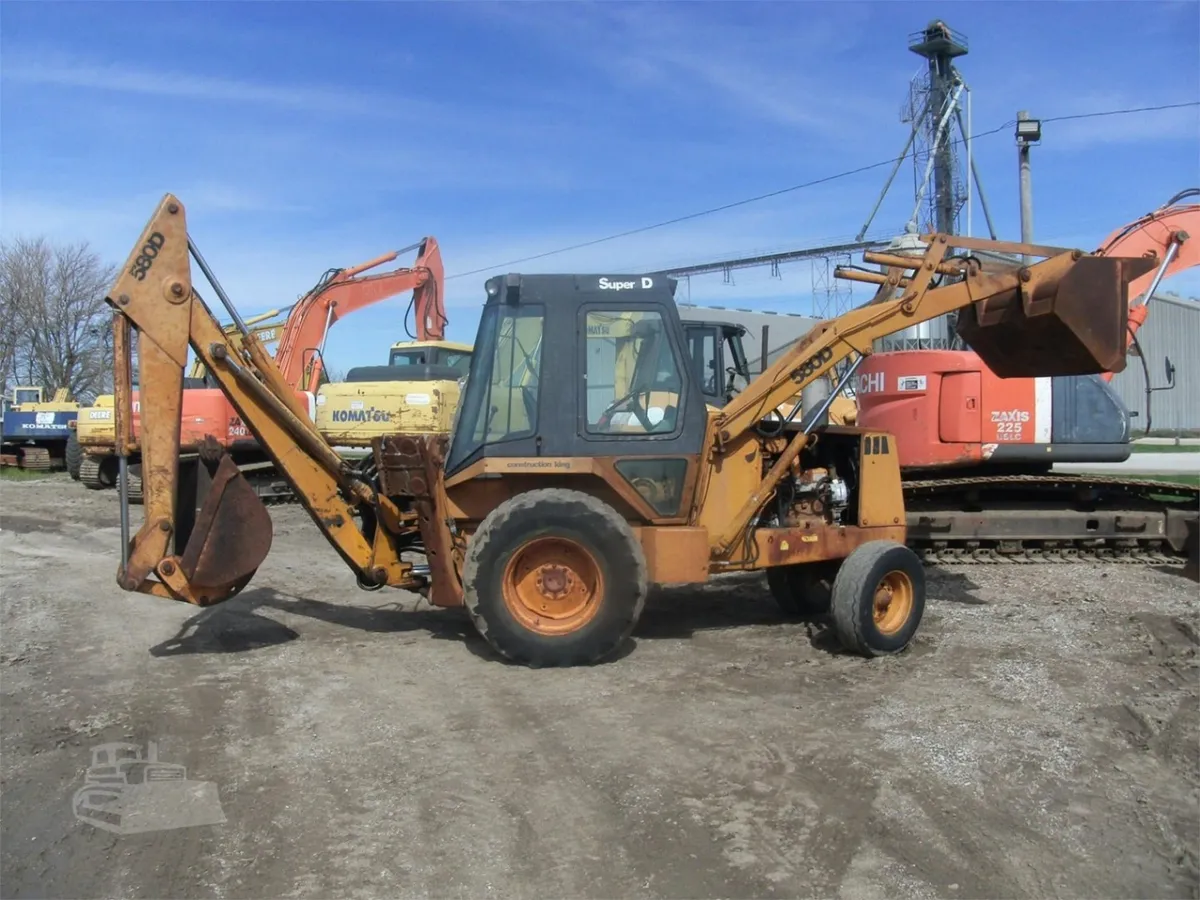 1982 CASE 580D Backhoe Loaders for sale in Galva, IL - listing photo 6 of 8