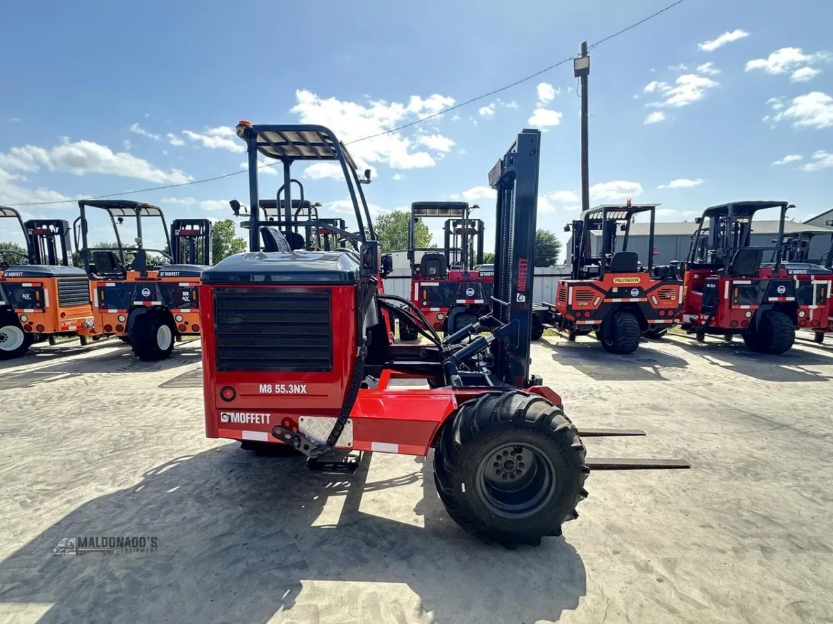 2016 Moffett M8 55.3 NX Rough Terrain Forklift for sale in Ferris, TX - listing photo 6 of 10