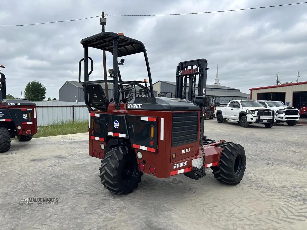 2016 Moffett M8 55.3 Rough Terrain Forklift for sale in Ferris, TX - listing photo 5 of 10