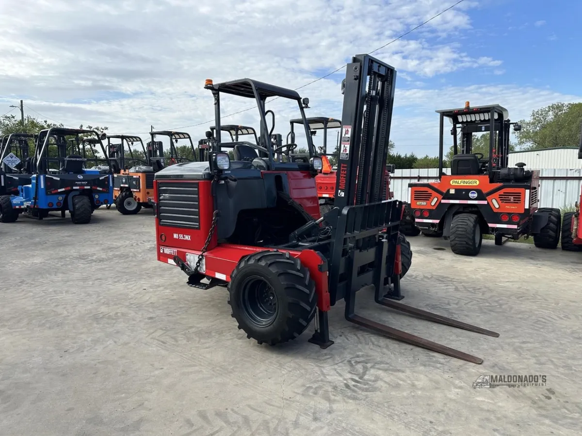 2019 Moffett M8 55.3 NX Rough Terrain Forklift for sale in Ferris, TX - listing photo 4 of 10
