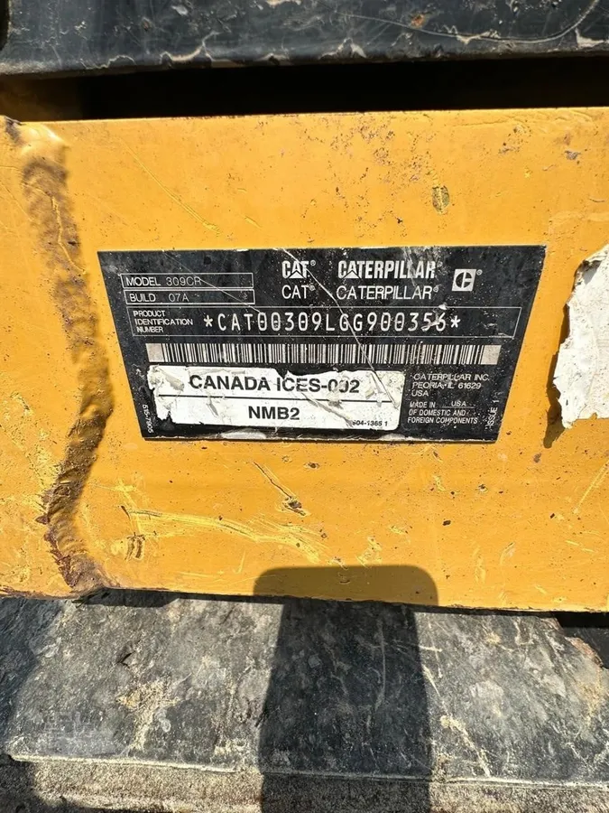 2019 Caterpillar 309 CR Excavators for sale in Andrews, SC - listing photo 10 of 10