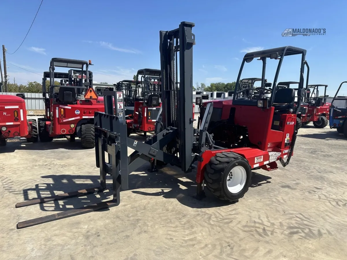 2014 Moffett M8 55.3P Rough Terrain Forklift for sale in Ferris, TX - listing photo 2 of 10