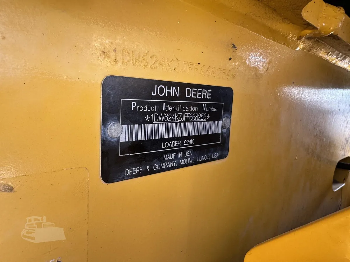 2015 John Deere 624K Wheel Loaders for sale in Allegan, MI - listing photo 10 of 10
