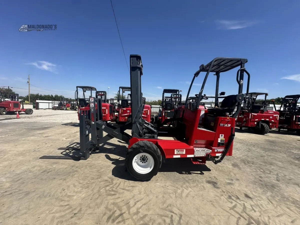 2014 Moffett M8 55.3P Rough Terrain Forklift for sale in Ferris, TX - listing photo 3 of 10