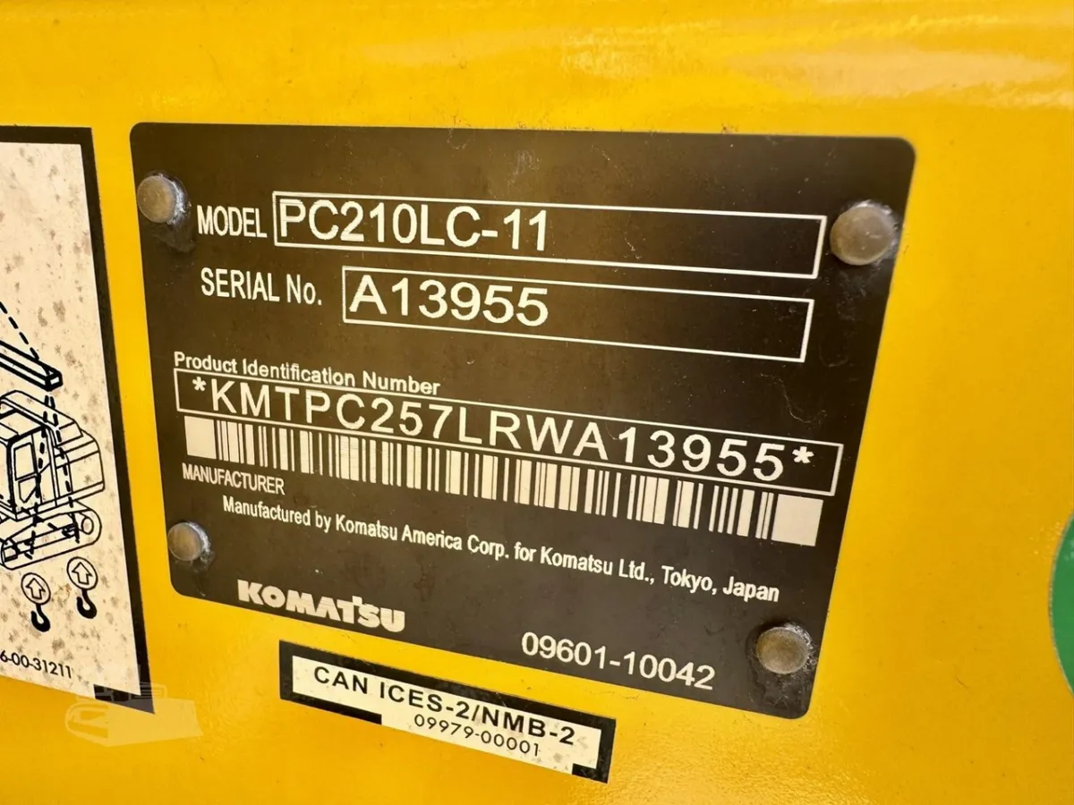 2025 Komatsu PC210LC-11 Excavators for sale in Jackson, TN - listing photo 10 of 10