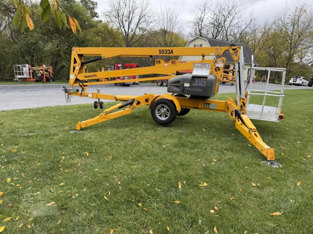 2019 Haulotte 5533A Articulating Boom Lift Knuckle for sale in Annville, PA - listing photo 9 of 10