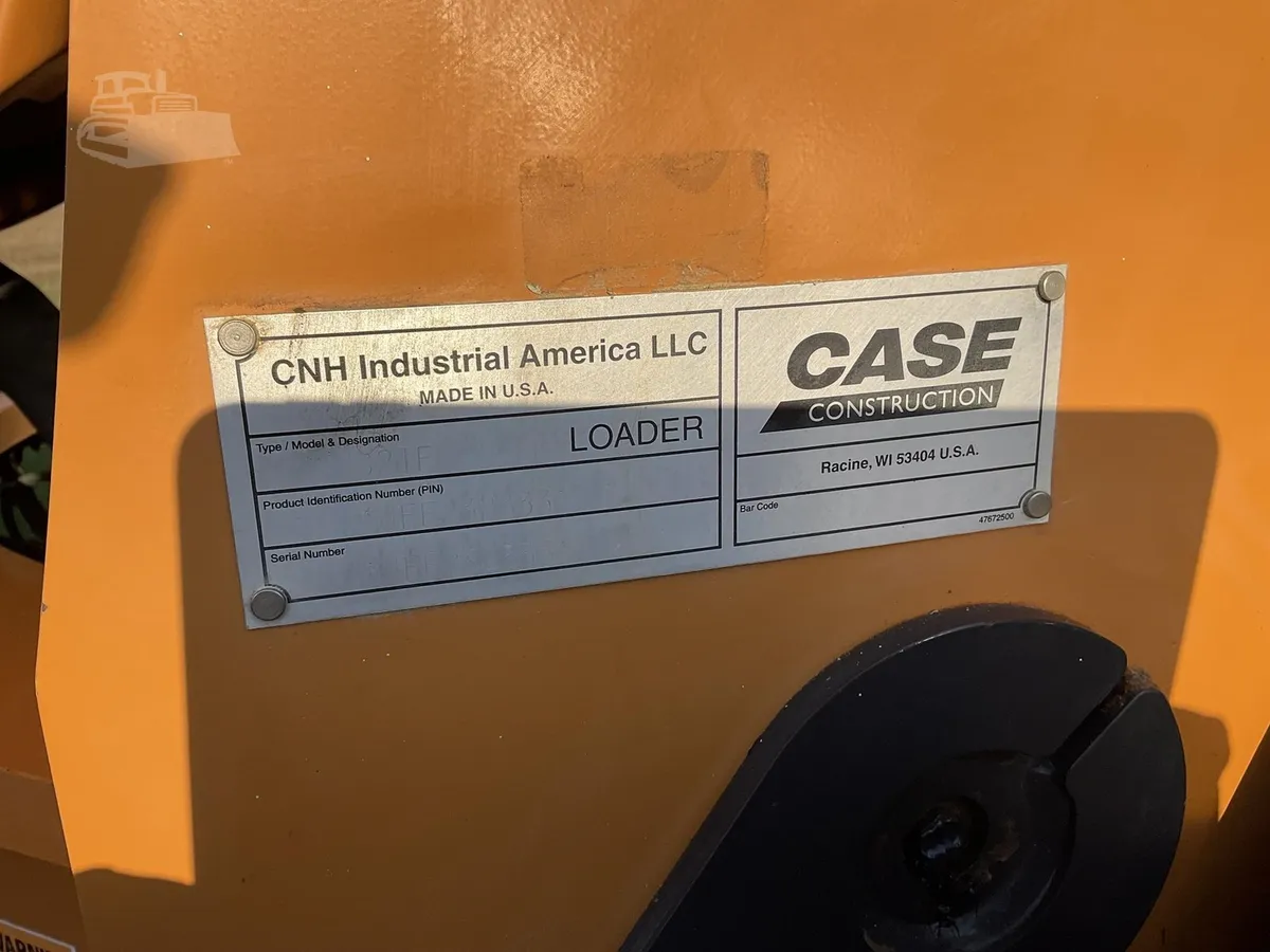 2015 CASE 821F Wheel Loaders for sale in Allegan, MI - listing photo 10 of 10