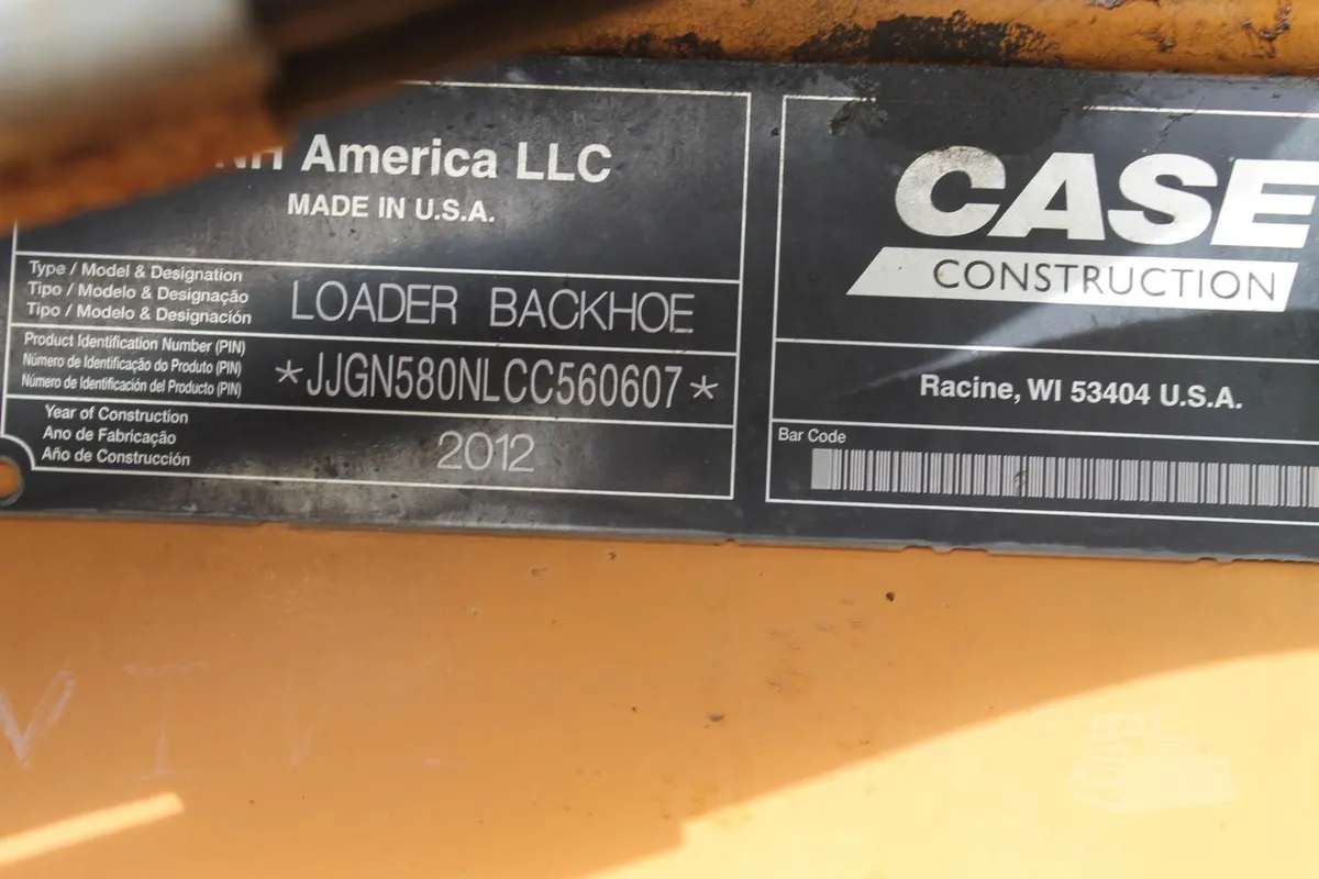 2012 CASE 580N Backhoe Loaders for sale in Pleasureville, KY - listing photo 8 of 10