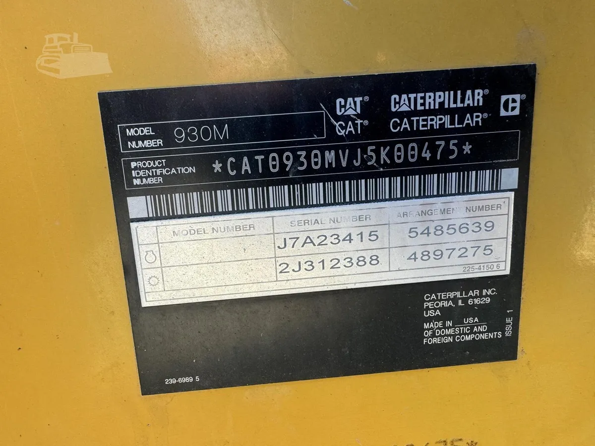 2022 Caterpillar 930M Wheel Loaders for sale in Jackson, TN - listing photo 10 of 10