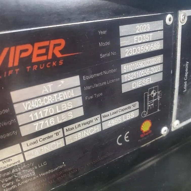 2023 Viper FD35T Telehandlers Forklifts for sale in Morris, IL - listing photo 7 of 7