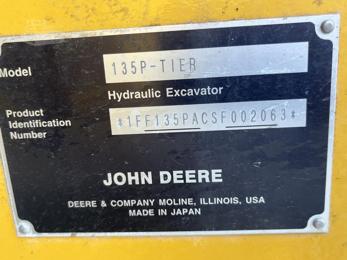 2025 John Deere 135 P-Tier Excavators for sale in Holcombe, WI - listing photo 10 of 10