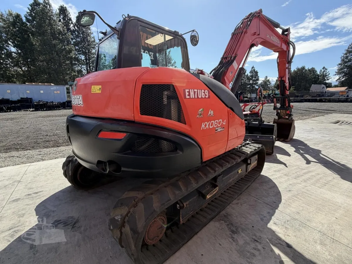 2019 Kubota KX080-4 Excavators for sale in Cle Elum, WA - listing photo 6 of 10