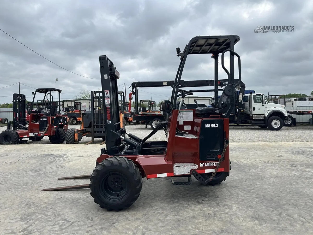 2016 Moffett M8 55.3 Rough Terrain Forklift for sale in Ferris, TX - listing photo 2 of 10