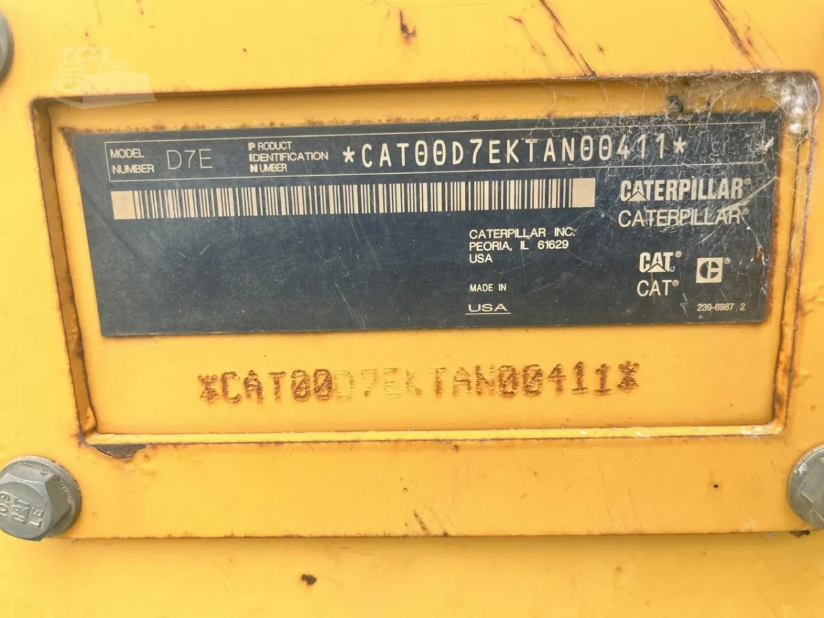 2011 Caterpillar D7E Dozers for sale in Holcombe, WI - listing photo 10 of 10