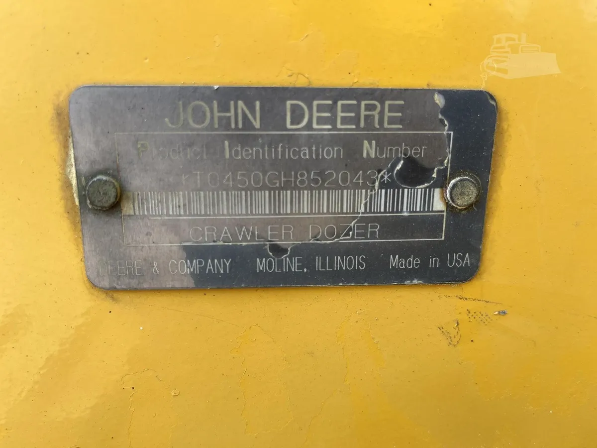 1998 John Deere 450G LGP Dozers for sale in Holcombe, WI - listing photo 10 of 10