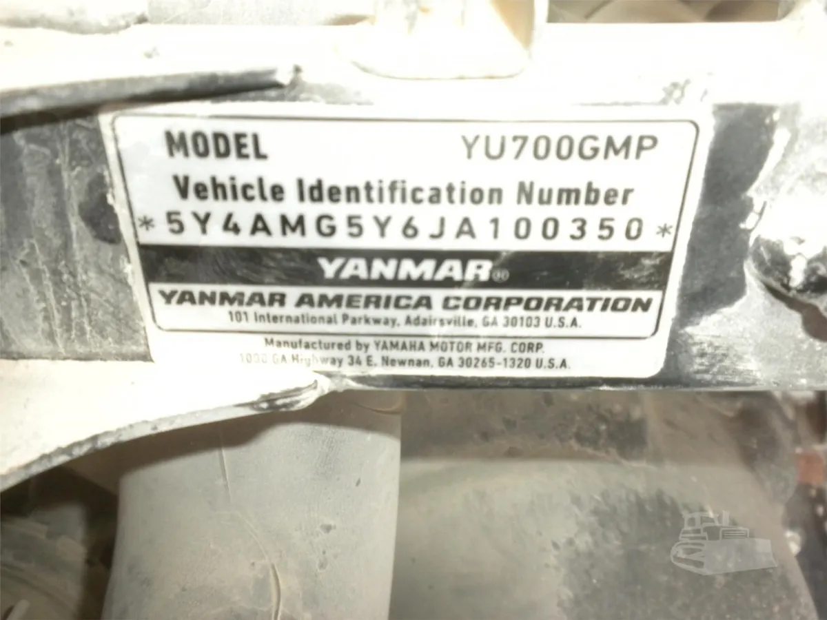 2018 Yanmar LONGHORN YU700GMP Other Earthmoving for sale in Stacyville, IA - listing photo 7 of 7