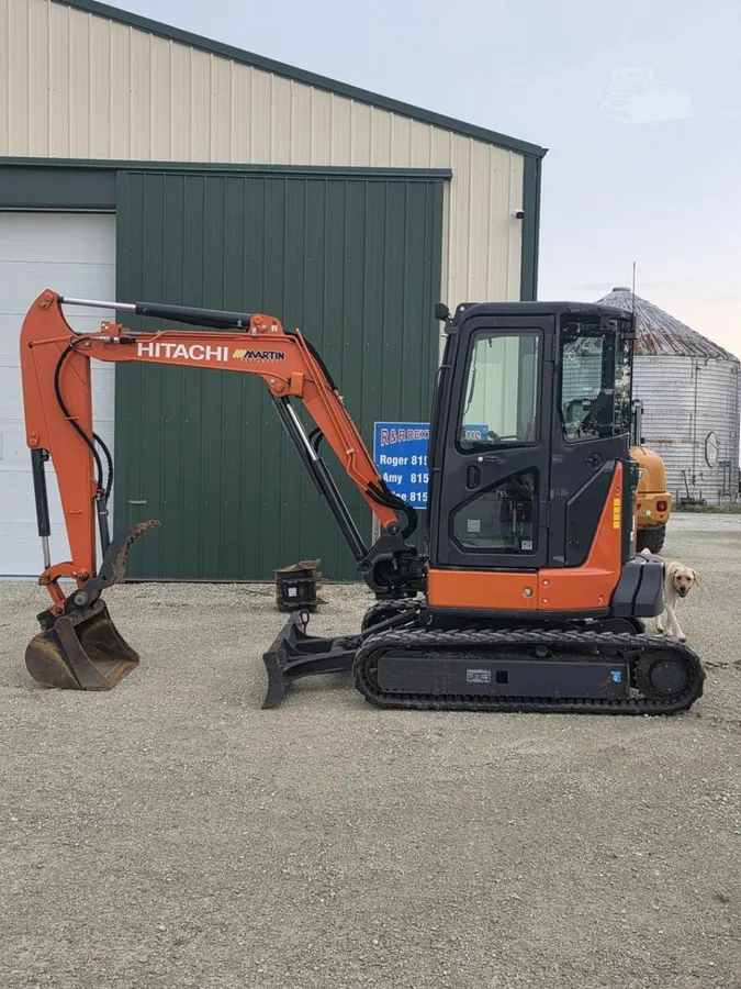 2018 Hitachi ZX35U-5N Excavators for sale in Danforth, IL - listing photo 4 of 8