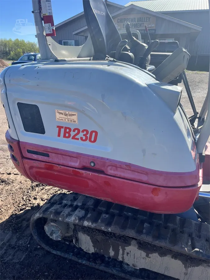 2018 Takeuchi TB230 Excavators for sale in Holcombe, WI - listing photo 5 of 10