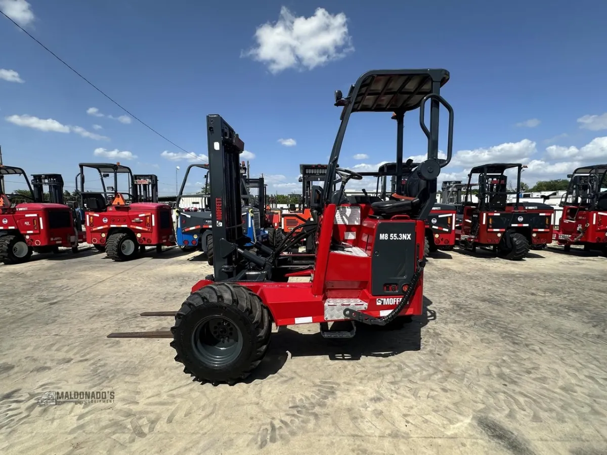 2016 Moffett M8 55.3 NX Rough Terrain Forklift for sale in Ferris, TX - listing photo 2 of 10