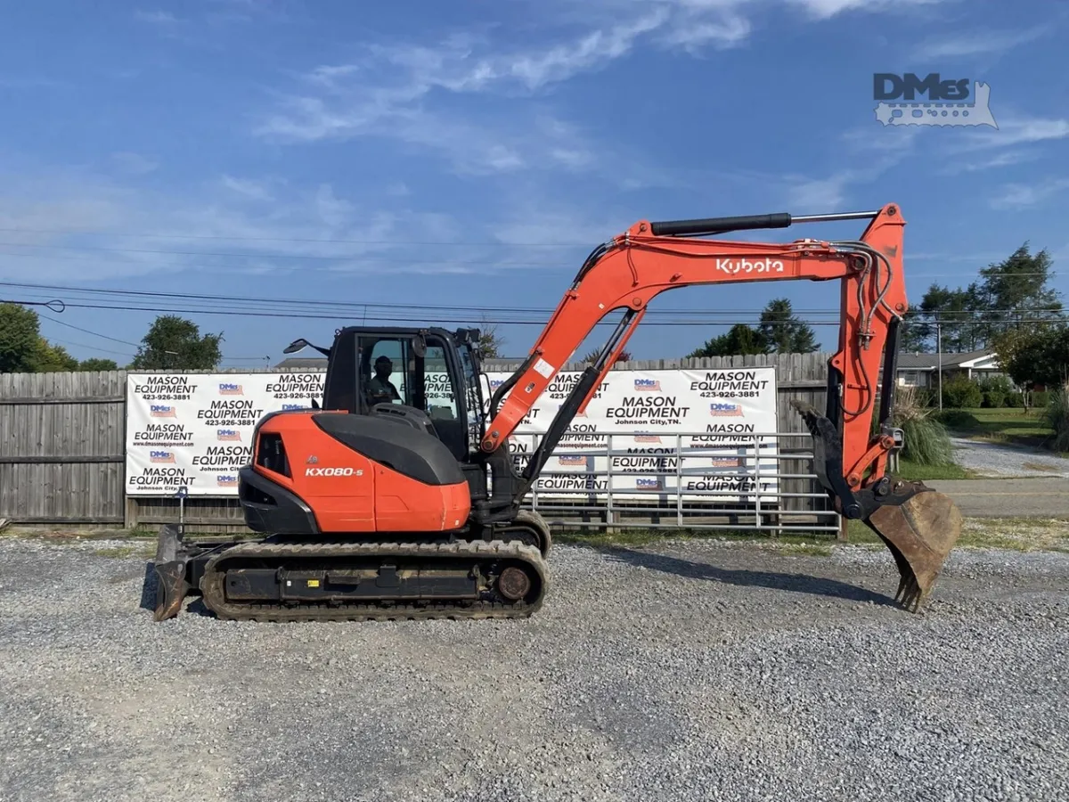 2024 Kubota KX080-5 Excavators for sale in Johnson City, TN - listing photo 3 of 10