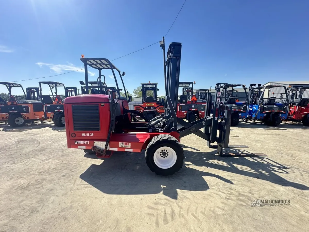 2014 Moffett M8 55.3P Rough Terrain Forklift for sale in Ferris, TX - listing photo 6 of 10