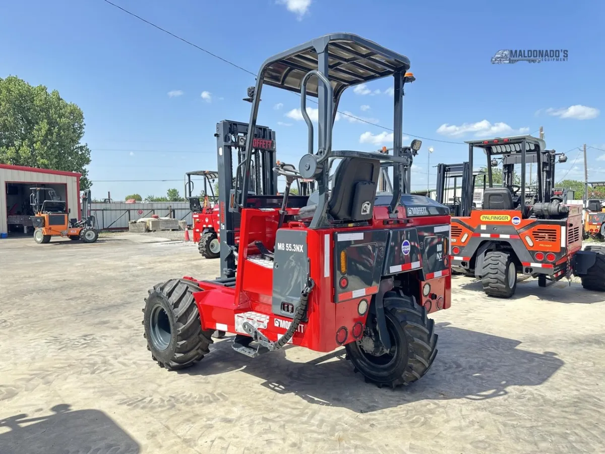 2016 Moffett M8 55.3 NX Rough Terrain Forklift for sale in Ferris, TX - listing photo 3 of 10