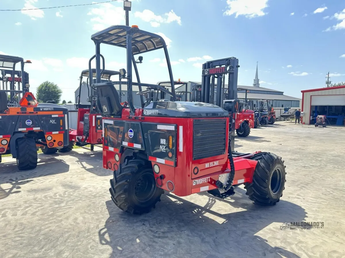 2016 Moffett M8 55.3 NX Rough Terrain Forklift for sale in Ferris, TX - listing photo 5 of 10