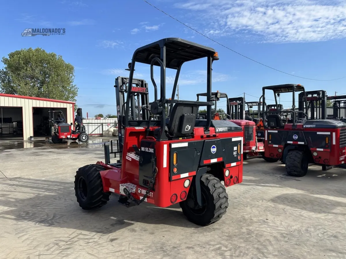 2019 Moffett M8 55.3 NX Rough Terrain Forklift for sale in Ferris, TX - listing photo 6 of 10